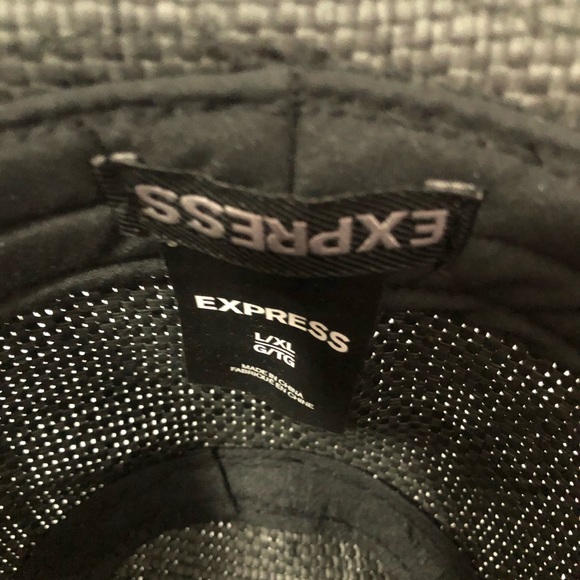 EXPRESS NWT Men’s White & Black Fedora Hat - Picture 7 of 7